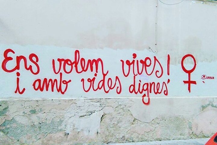 ESiRAgres's tweet photo. I mai ens cansarem de repetir-ho i fer-ho visible... #PerDONAensEstanAssassinant https://t.co/zPcJ13YMhV