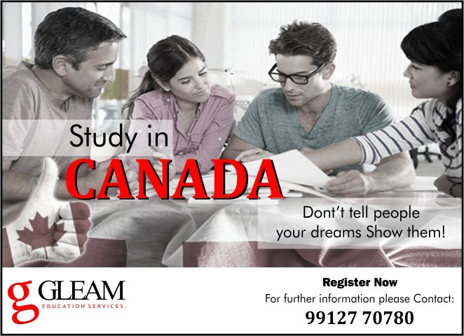 gleamedu's tweet photo. Study Abroad I Training I Visas and more
Gleam Education- 9848058731.
#studyincanada #Spp2016 #psw #Pearson #CIC #diplomaincanada https://t.co/wUDwmk42Ye