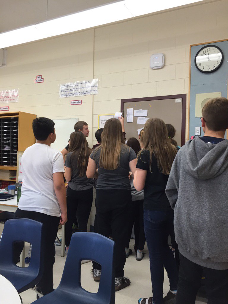 Students teaching students history through a scavenger hunt. #creative <a href="/GuthriePublic/">Guthrie PS</a>