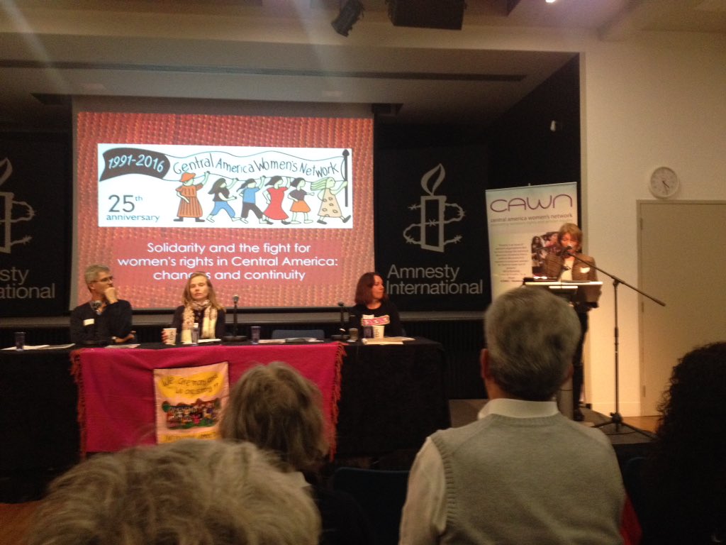 LauraOuseley's tweet image. Women in Cen America face even greater dangers today- 1 woman killed every 18 hrs in Honduras says Maxine Molyneux @UCLAmericas @CAWNetwork