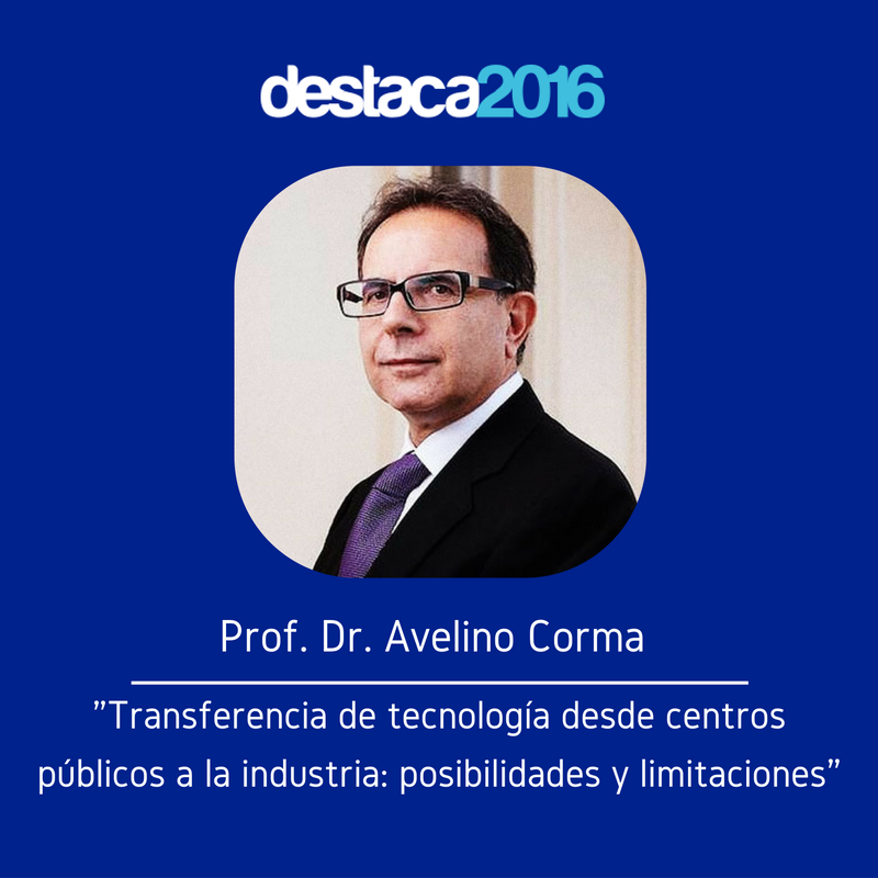 feriadestaca's tweet photo. 🔵 SALA CONFERENCIAS 18:00 | Prof. Dr. Avelino Corma, Premio Príncipe de Astúrias ➡️ #Destaca2016 https://t.co/ggCfe6FhP4