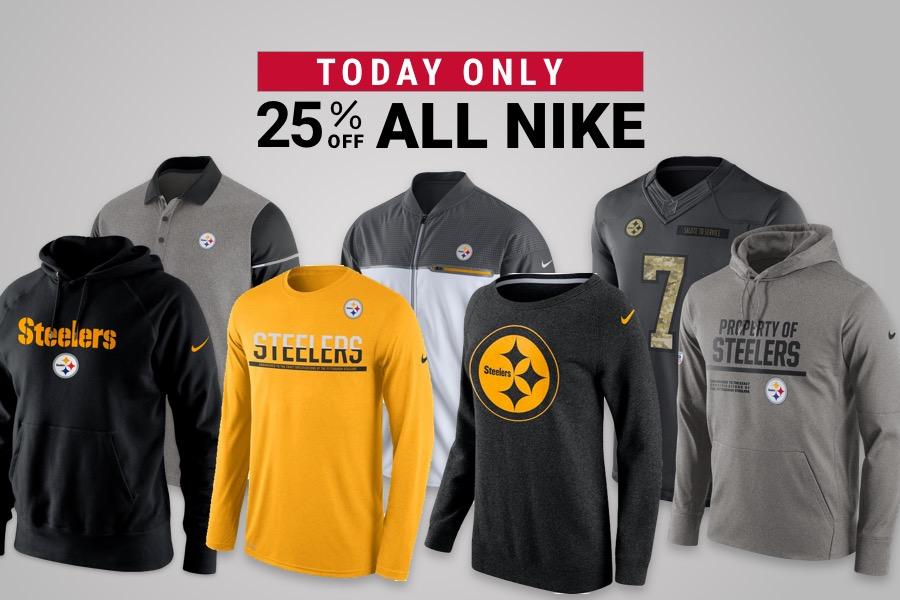 steelers nike shirt