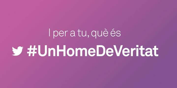 Compromisondara's tweet photo. Un home de veritat mai intentarà menysprear cap persona per sexe o físic. #UnHomeDeVeritat https://t.co/ipwOVHsttD