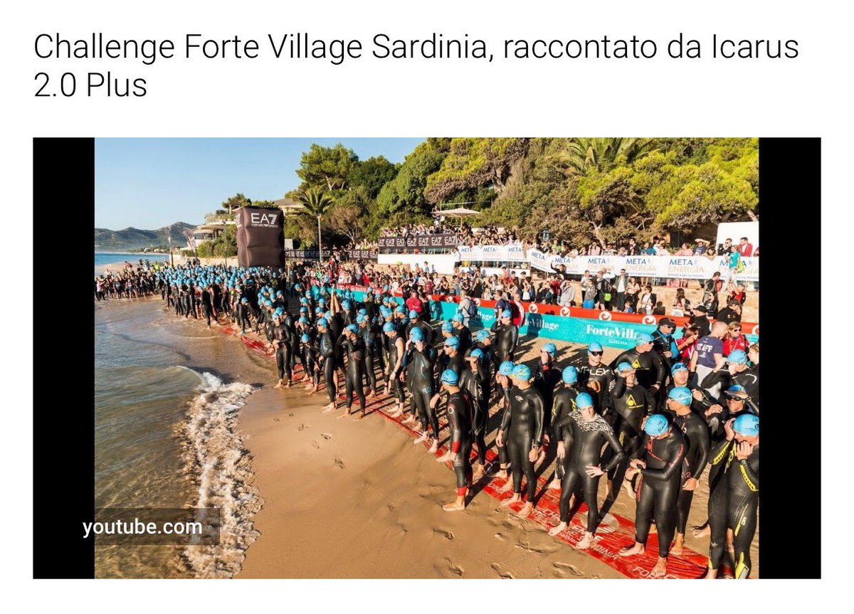 IMTrinews's tweet photo. VIDEO (12:31) #Triathlon Challenge Forte Village Sardinia 2016 - raccontato da Icarus 2.0 Plus #challengefv
https://t.co/bh9sNQXBbK https://t.co/Ob5njkoQX0
