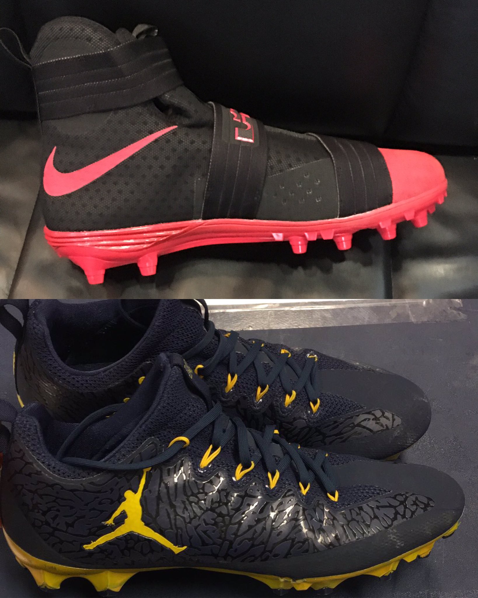 michigan jordan cleats