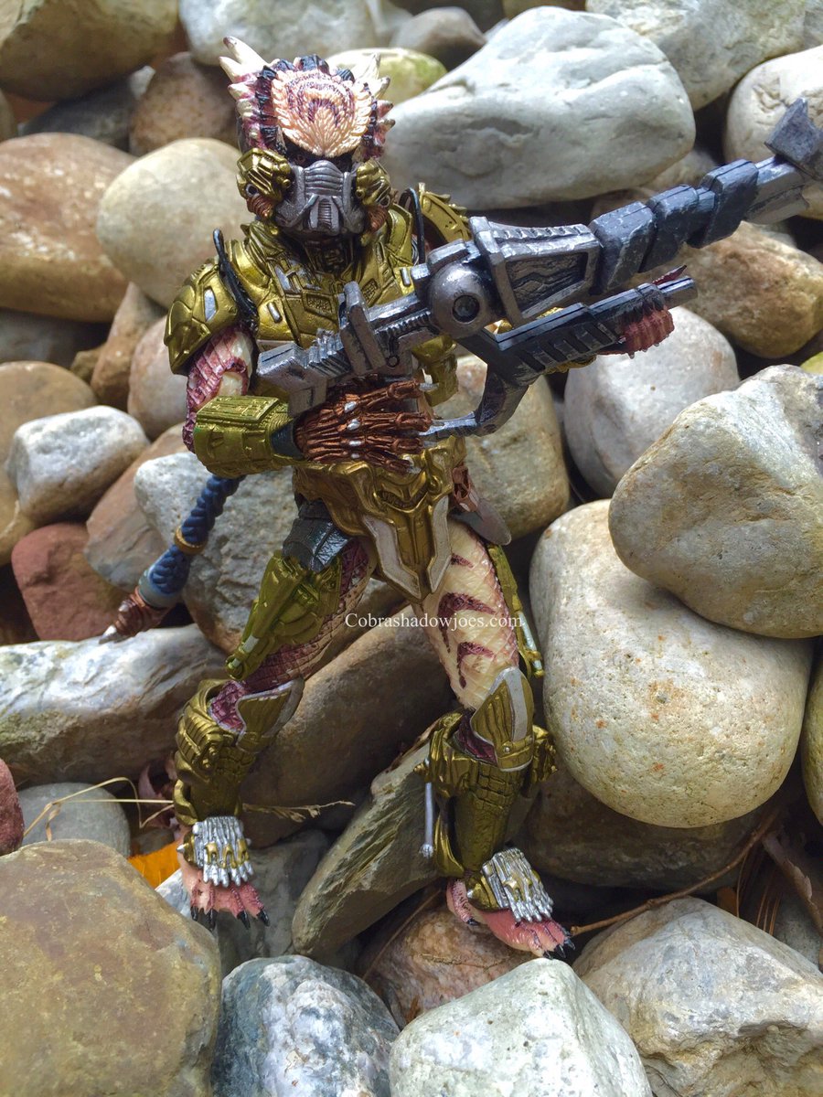 CobraShadowJoes's tweet photo. Sometimes you just gotta blast @NECA_TOYS #spiketail #ghost #predator #kenner https://t.co/NtdHfeiSbw