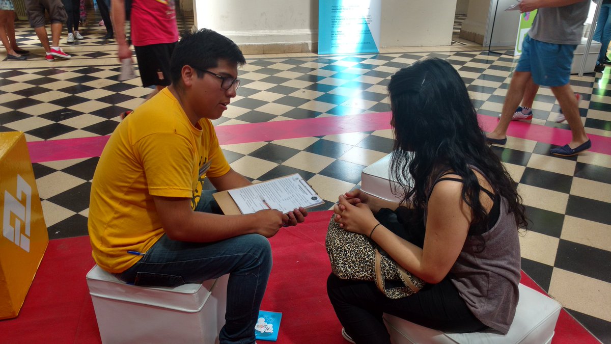 ¡Obviamente no podía faltar la #EncuestaJoven en la EXPO!