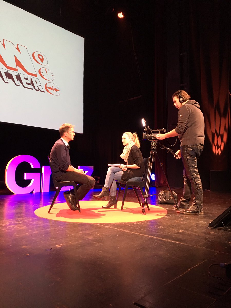 Puls4 Interview mit einem Speaker #puls4 #graz #ted #tedxgraz