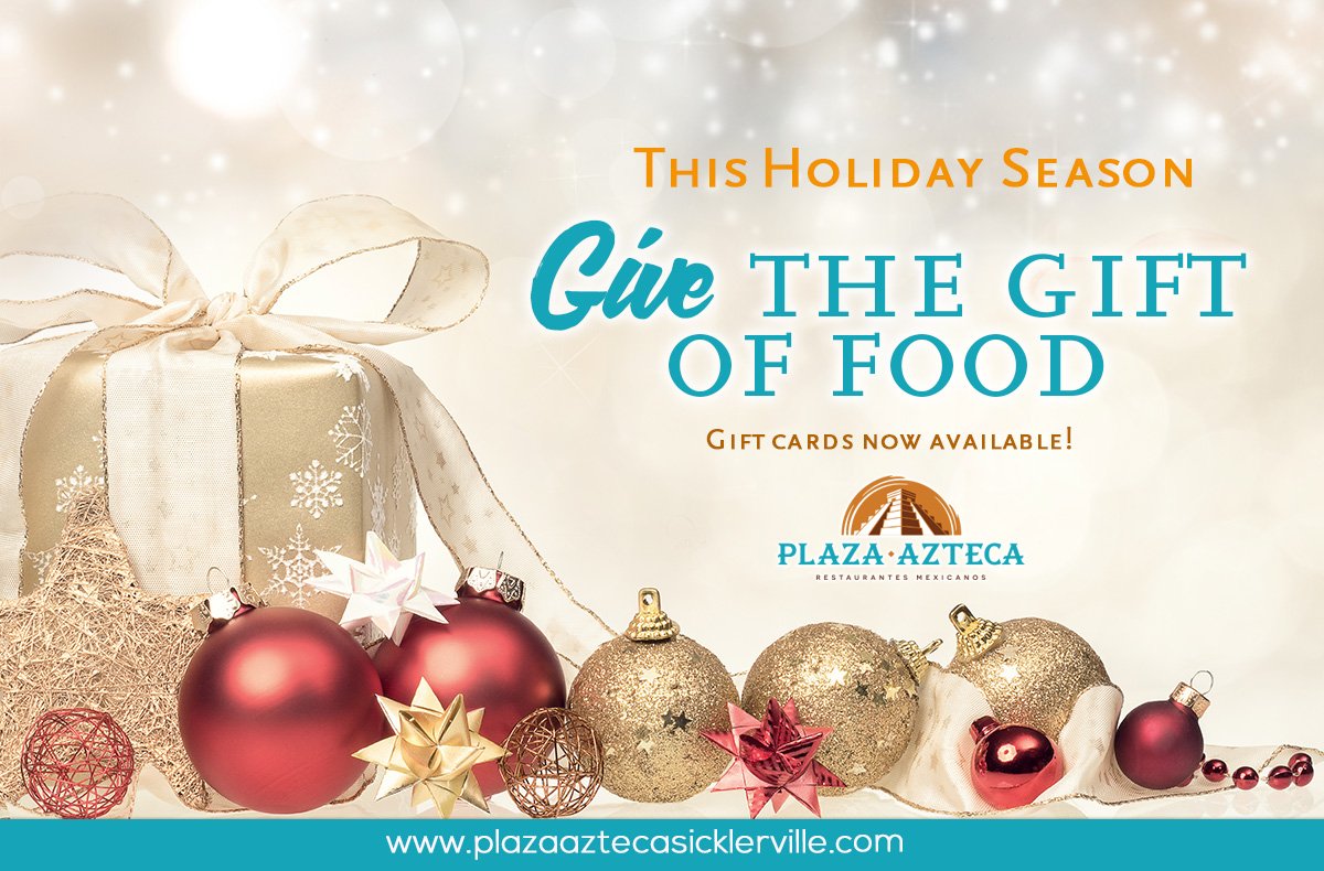 PlazaAztecaNJ's tweet photo. Start your holiday shopping at Plaza Azteca Sicklerville! https://t.co/cjv6FiffFo