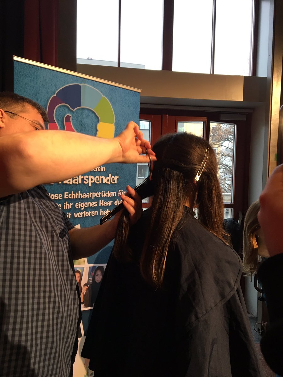Haare lassen wir einen wirklich guten Zweck #graz #tedxgraz #diehaarspender