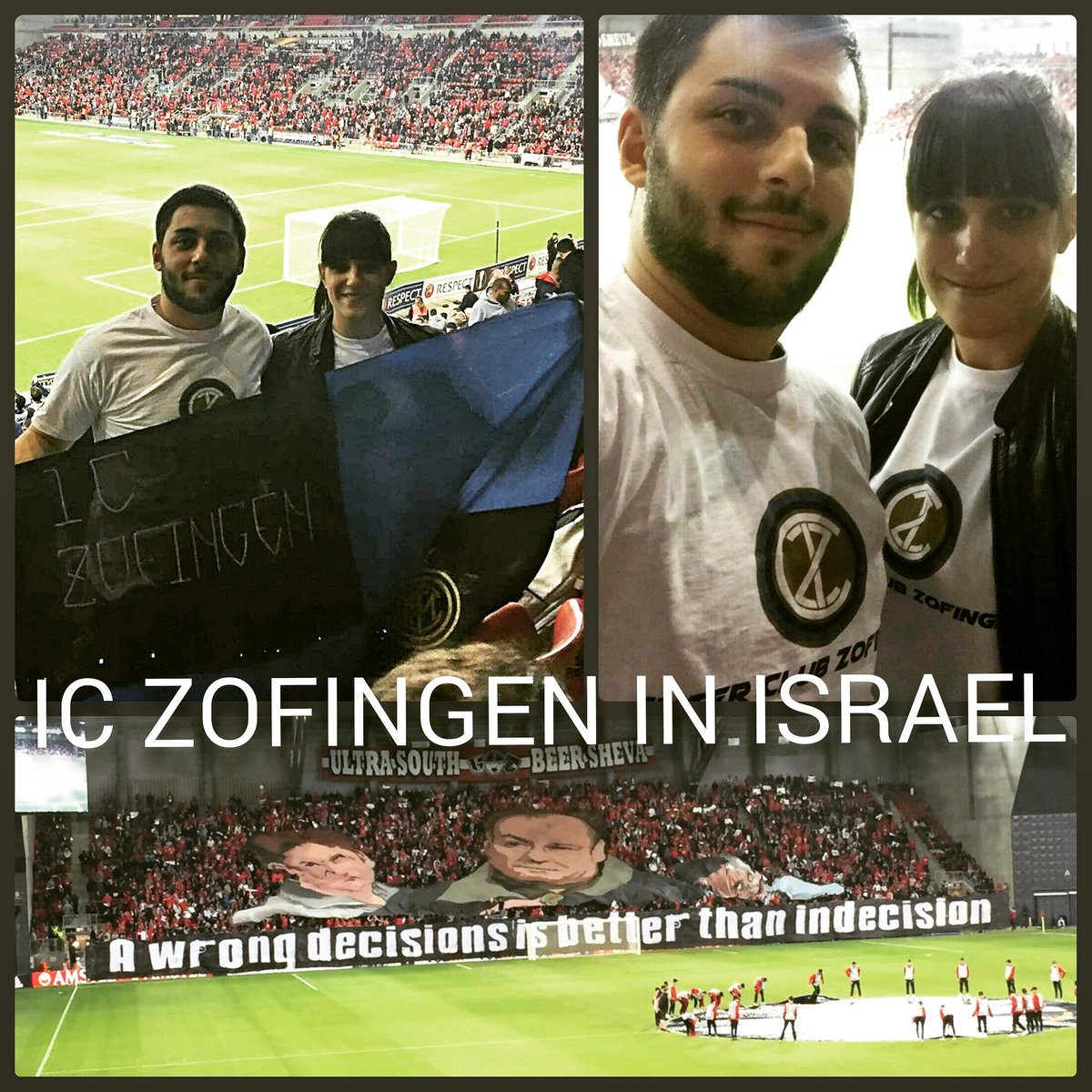 iczofingen's tweet photo. L #interclub Zofingen presente in #Israele !🔵⚫ Grande stima per i nostri due soci che hanno seguito i #nerazzurri  in questa #trasferta !💪 https://t.co/z0RXwce72q