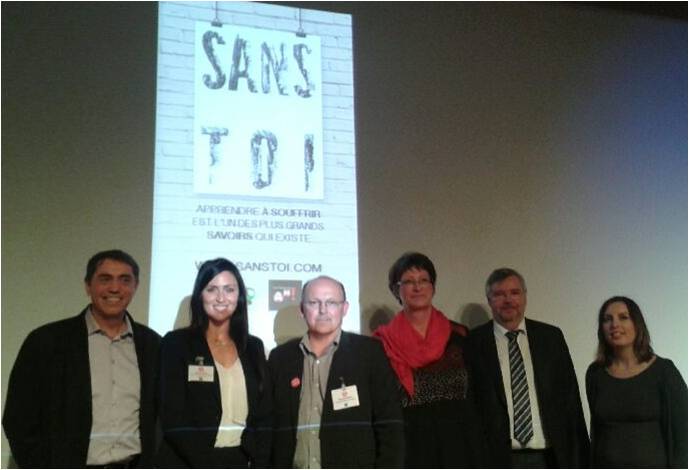 MacifAssurances's tweet photo. Prévention #suicide: retour en images s/ le ciné-débat autour du film "Sans toi" le 24/11 à Paris avec @melaniedion. https://t.co/hzSZxLPAGu https://t.co/WucjvrJOyk