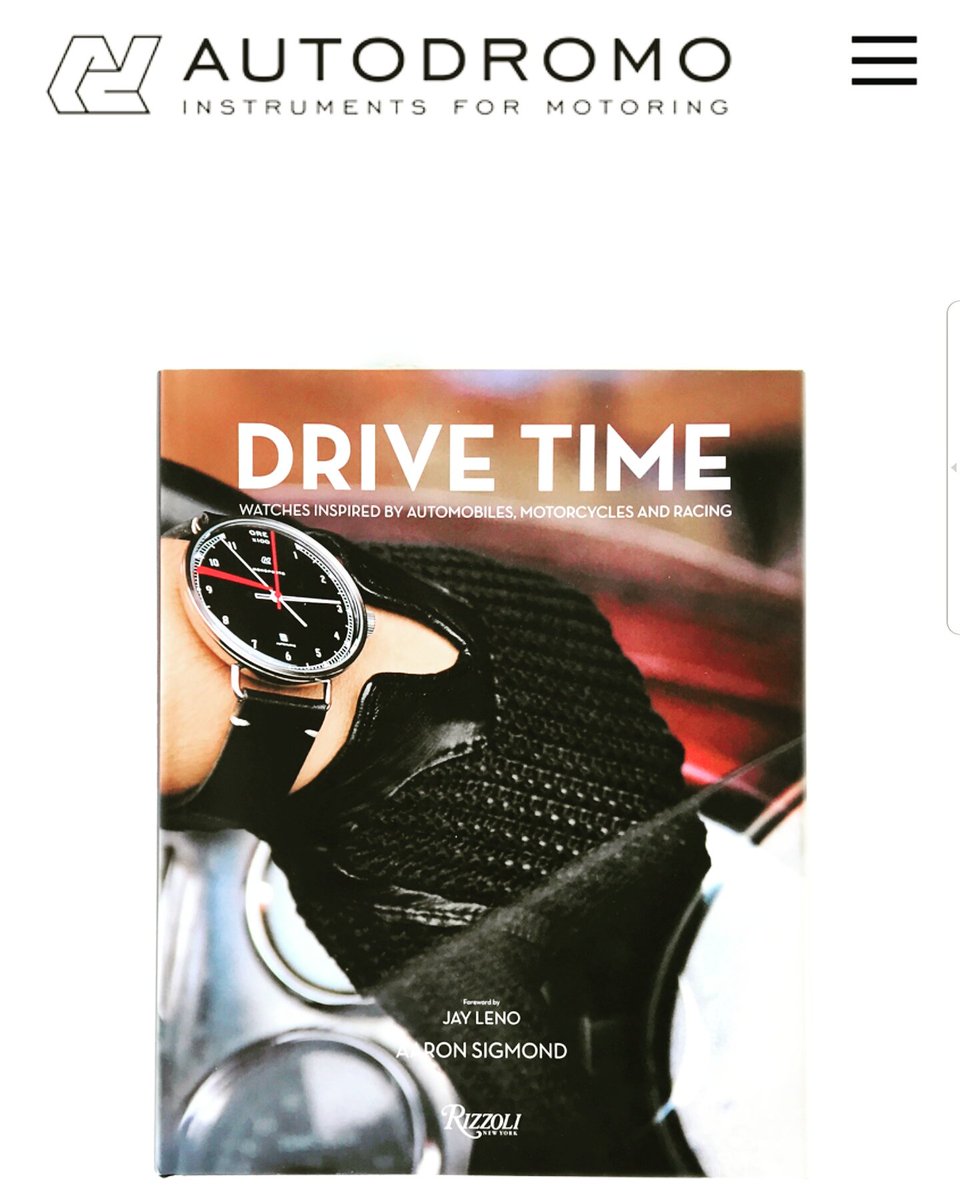 ASigmondBooks's tweet photo. Black Friday deal. Buy any @AutodromoMedia watch get a Special Edition copy #DriveTimeBook as a gift. Code: #DTBook https://t.co/kXlQwuJQth https://t.co/kXDsl2Up4A