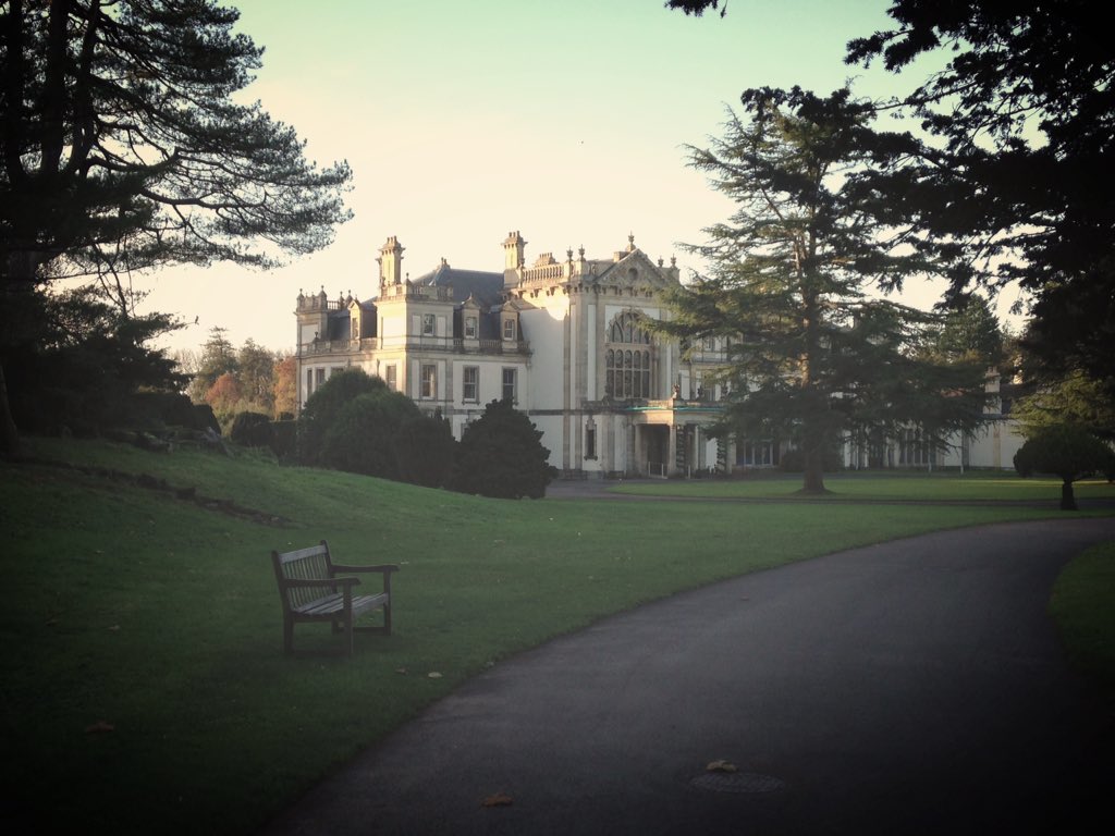 edge21rebecca's tweet photo. Today's filming location for @BrynHafrenComp #leadcreativeschools #film is @NTDyffrynG #travelling back in time #DayInTheLife https://t.co/4dAw9HAe5p