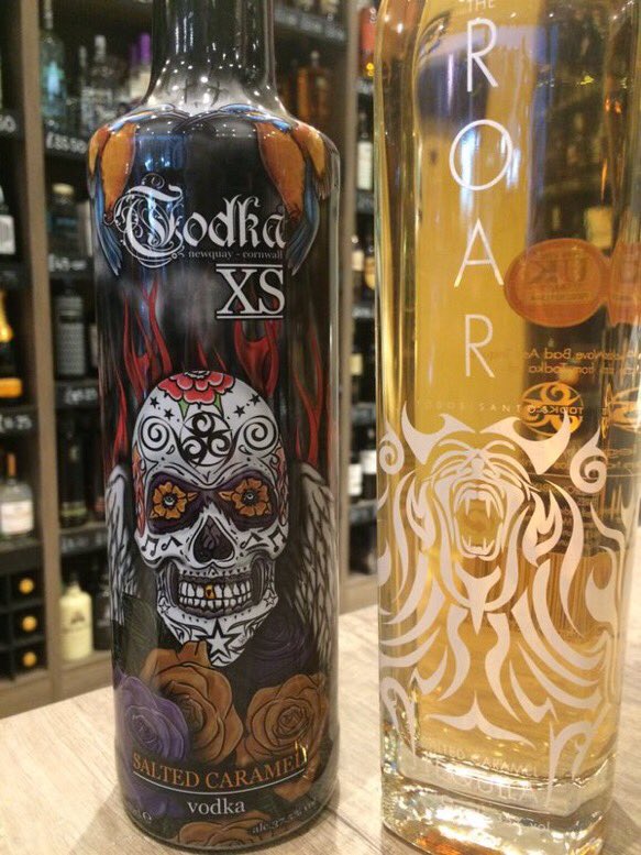 <a href="/Todka/">TODKA</a> XS salted caramel #vodka &amp; ROAR salted caramel #Tequila sample now stands S258 &amp; T254 <a href="/BBCGoodFoodShow/">BBC Good Food Show</a>