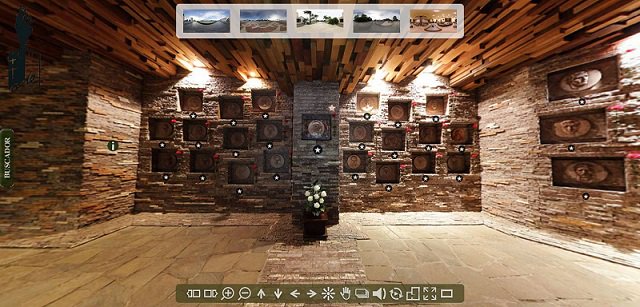 norelysmorales's tweet image. Un lugar impresionante: los nichos con restos de #Che50  y sus compañeros se verá en visita virtual #SantaClara #Cuba