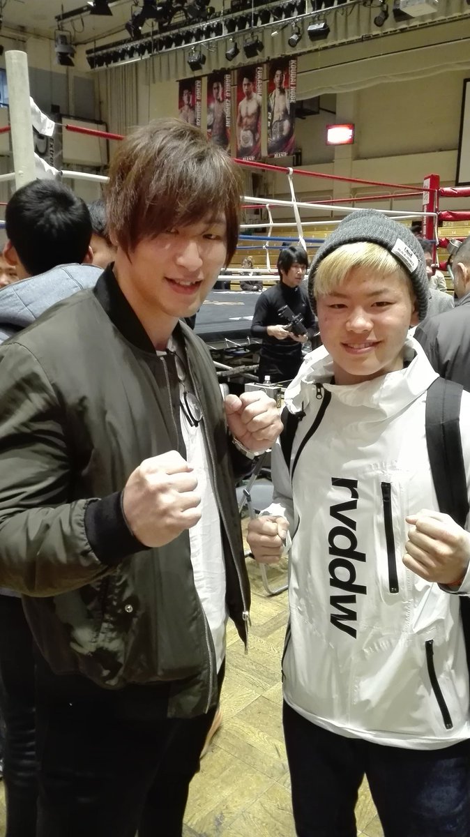 タノムサク鳥羽 On Twitter そして 会場で那須川天心選手を見るなり