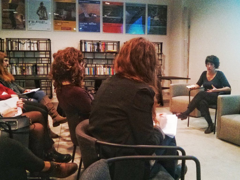 MasterArte24's tweet photo. Con @gamadasi incontriamo le diverse figure professionali all'interno di @hangarbicocca https://t.co/WDwDsXCOyn