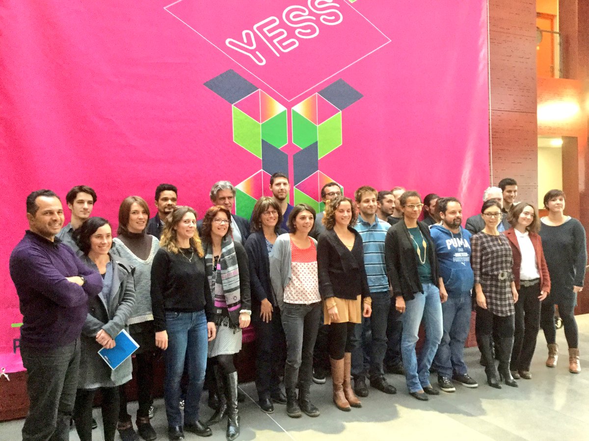 Occitanie's tweet photo. #YessAcadémie J-6 : ils sont là ! Les futurs #entrepreneurs de l'#économie sociale et solidaire #ESS réunis entre #Toulouse et #Montpellier! https://t.co/f2seF6M3A3