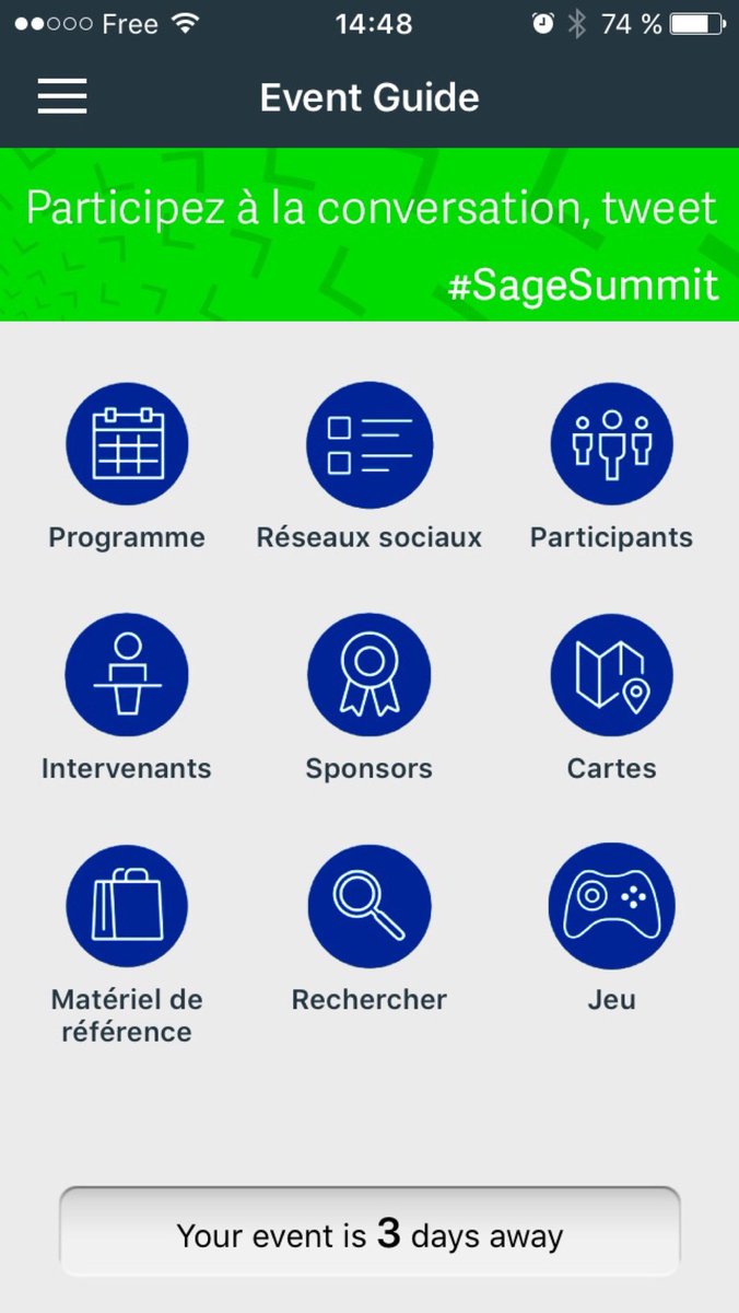 FPannequin's tweet photo. Téléchargez l'Apps #SageSummit pour ne rien rater! - https://t.co/lpW0pqP9yx https://t.co/Fe2zsAryDe
