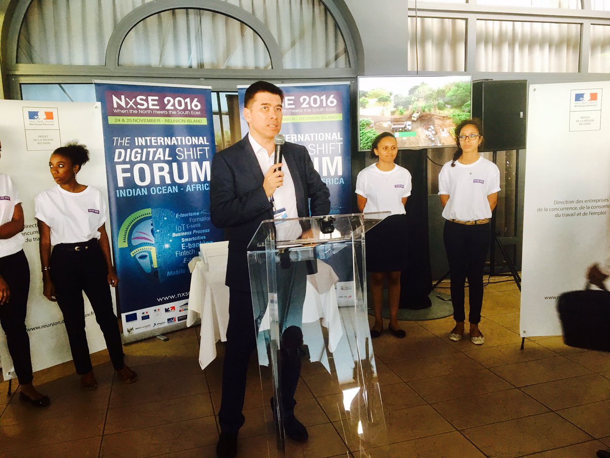 FSACCI's tweet photo. FrenchTech_CPT: medialight974 closing a very successful first #NxSE2016 Digital conference #frenchtech https://t.co/C2EBjMNbVa