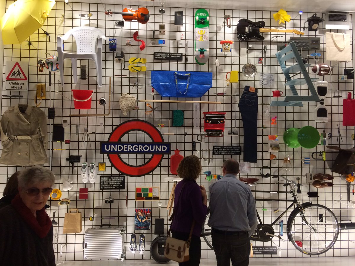 starting the day <a href="/DesignMuseum/">the Design Museum</a> and the #designermakeruser exhibition