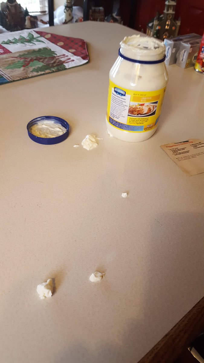 DawnOglesbee's tweet photo. The mayonnaise always wins when I'm making a dip. #Dipmaster #GoBucks https://t.co/luXMHXk9QK