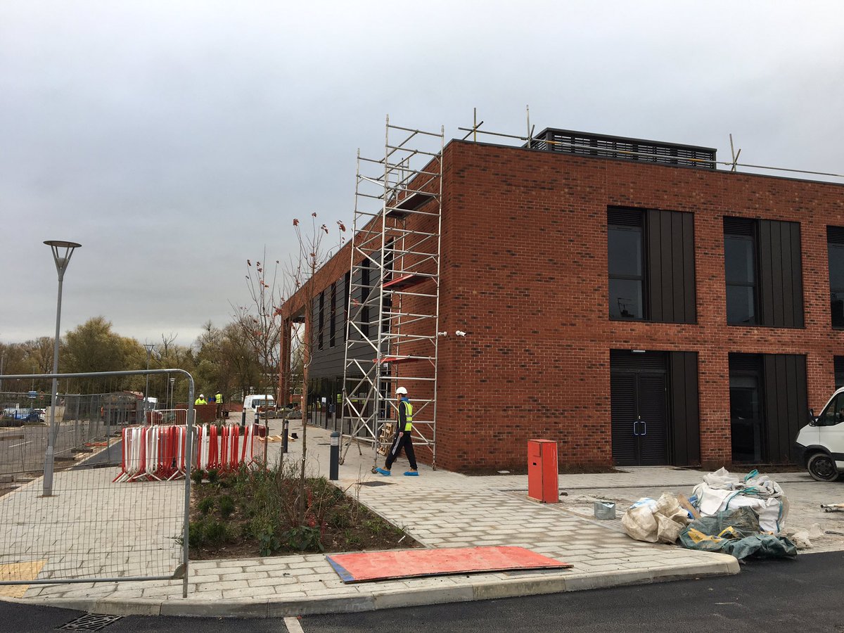SeddonJonathan's tweet photo. New medical centre in Tewksbury nearing completion ... top effort from the team https://t.co/bNXVovcytJ