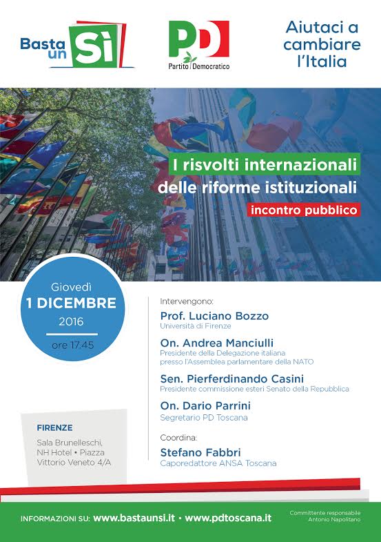 Giovedì a #Firenze con <a href="/AndreaManciulli/">Andrea Manciulli</a>, <a href="/Pierferdinando/">PierferdinandoCasini</a>, <a href="/DarioParrini/">Dario Parrini</a>, Luciano Bozzo. <a href="/bastaunsi/">Alfred Hargett</a> <a href="/Deputatipd/">Deputati PD</a> <a href="/SenatoriPD/">Senatori Pd</a> <a href="/UNI_FIRENZE/">Università di Firenze</a>