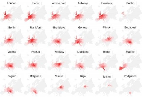 Dataiku (@dataiku) on Twitter photo The remarkable distances you can #travel on a European #train in less than a day buff.ly/2fN9w9h #Europe #Dataviz by <a href="/washingtonpost/">The Washington Post</a> The remarkable distances you can #travel on a European #train in less than a day buff.ly/2fN9w9h #Europe #Dataviz by <a href="/washingtonpost/">The Washington Post</a>