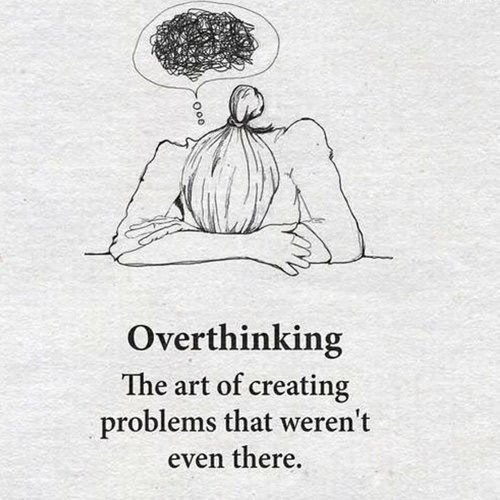 AngelinaKock's tweet photo. Nog gör man ju det lätt för sig själv ibland. #overthinking https://t.co/mlsICpD3L7