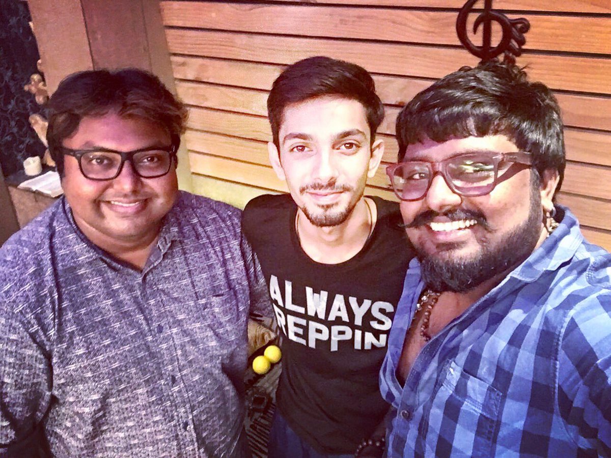 immancomposer's tweet photo. #BoganSingleTrack info:-@anirudhofficial onboard! Rendered yet another racy trk #DamaaluDumeelu Releasing on 29thNov with Lyricalmakingvideo https://t.co/sudFfWR0fj