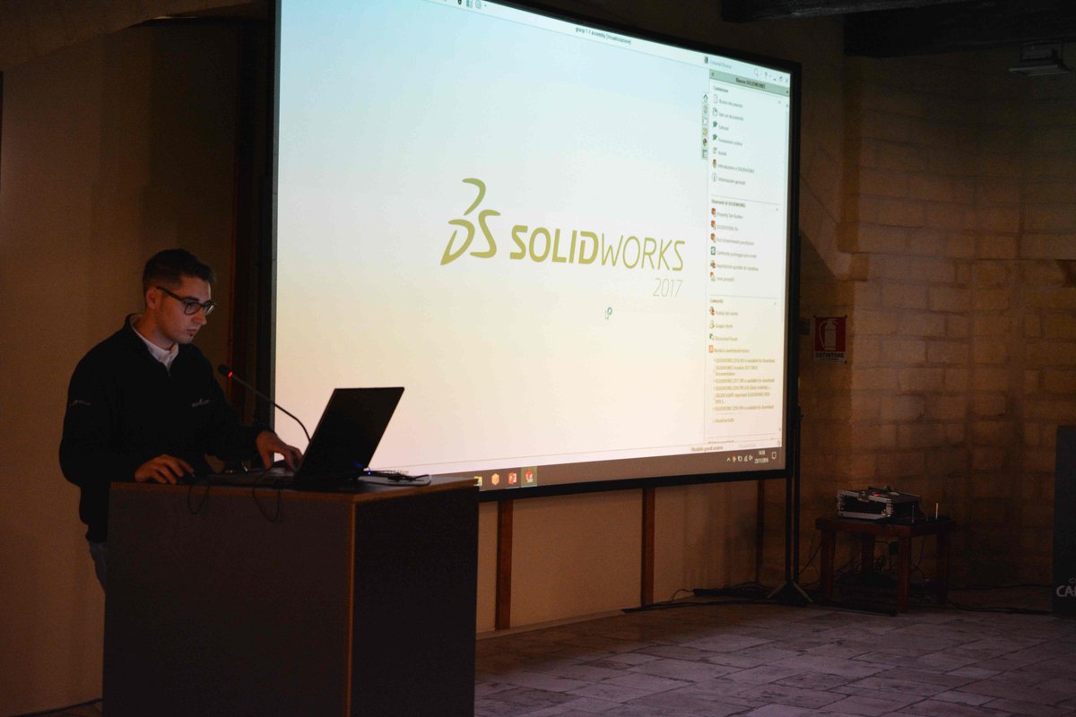 easydrom's tweet photo. #PPA2016 - Percorsi di Produzione Avanzata

Il nostro Tommaso Maiullaro presenterà le Novità della nuova release di #SOLIDWORKS https://t.co/Y6LShc0XyZ