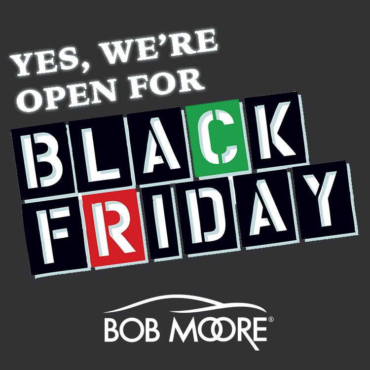 BobMooreSubaru's tweet photo. We will be open for normal business hours today. Come visit us! #BlackFriday https://t.co/d96l94KsmZ