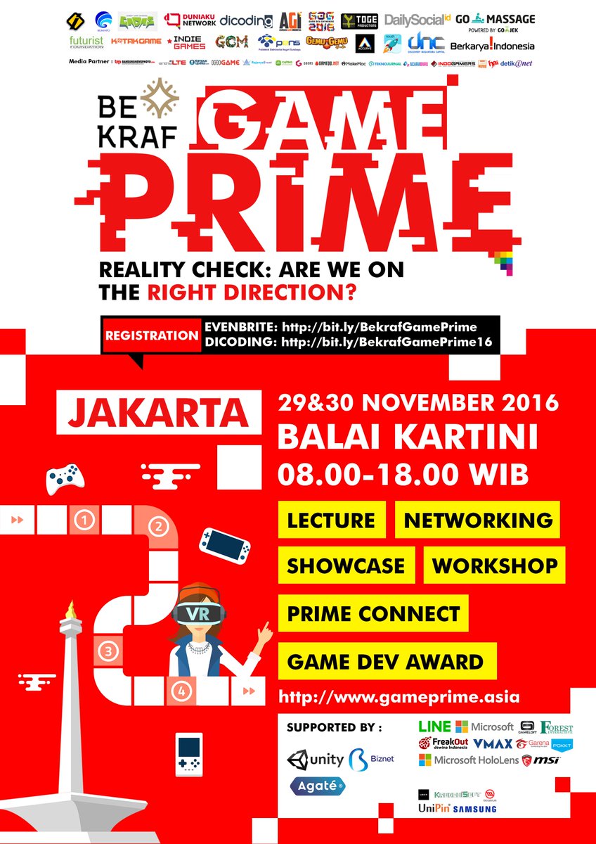 dailysocial's tweet image. [Partnership] Datang ke BEKRAF Game Prime! Disini tempat yang tepat untuk kamu tau industri game indonesia! Visit obq.li/iS9