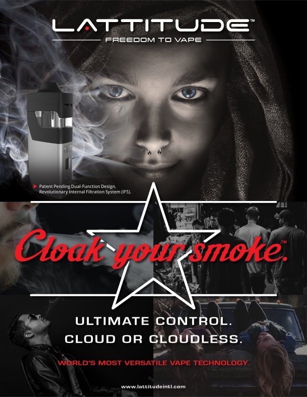 lattitudevape's tweet photo. Our new LATTITUDE brochure. Come meet us @ecc_expo &amp; see the worlds first vaporizer with cloudless tech. #vape #vaping  #freedomtovape https://t.co/YKq2wWbOxc