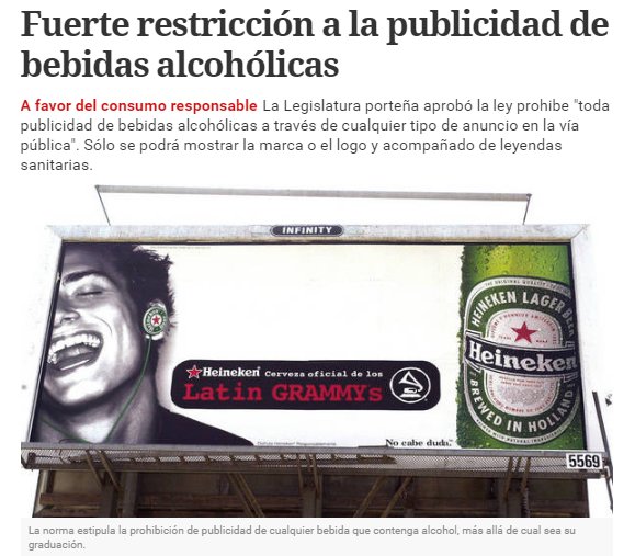 Creativemakers1's tweet image. Fuerte restricción a la publicidad de bebidas alcohólicas #publicidad #marketing @Quilmes_Cerveza #mkt #digital clar.in/2gFe2If