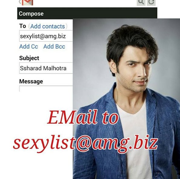 SsharadF's tweet photo. Thanks for twitter votes guys nw time for email votes jst type Ssharad Malhotra in subject box nd snd to sexylist@amg.biz 1vote1id rtwt pls https://t.co/peA7nHfJ89