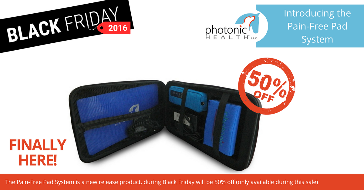 PhotonicHealth's tweet photo. #BlackFriday Do you wish that you could speed up the process? Get the new Pain Free Pad System, it´s 50% OFF! https://t.co/LZUhlzx04Y https://t.co/jFIyr5gW9H
