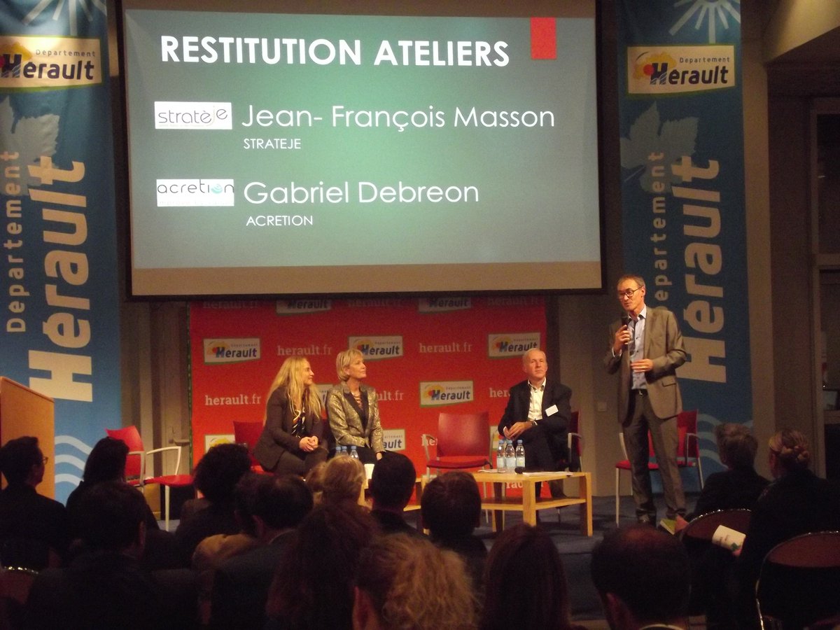 Acretion's tweet image. 24-11 Ateliers EVENT #GOUVERNANCE RSE, Tous nos remerciements à Clare Hart présidente Face hérault - et Nicole Bijas Club des présidents.