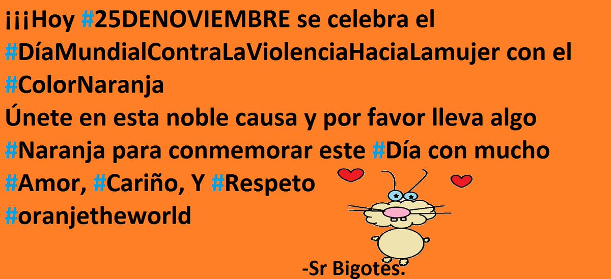 SrrBigotes1's tweet photo. #diamundialcontralaviolenciadegenero 
#25DeNoviembre 
#25DCM https://t.co/QHRZ1CbJKf