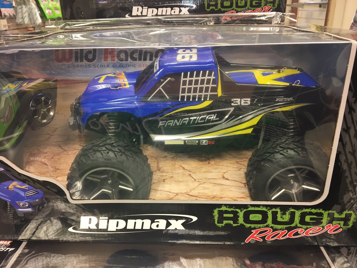 modcomp's tweet photo. New in stock - Ripmax Rough Racer 1/12th Scale 'Ready to Run' Monster Truck. Only £69.99. Large range in stock - perfect for Christmas 🎄🎁 https://t.co/2XjWfOqXFK