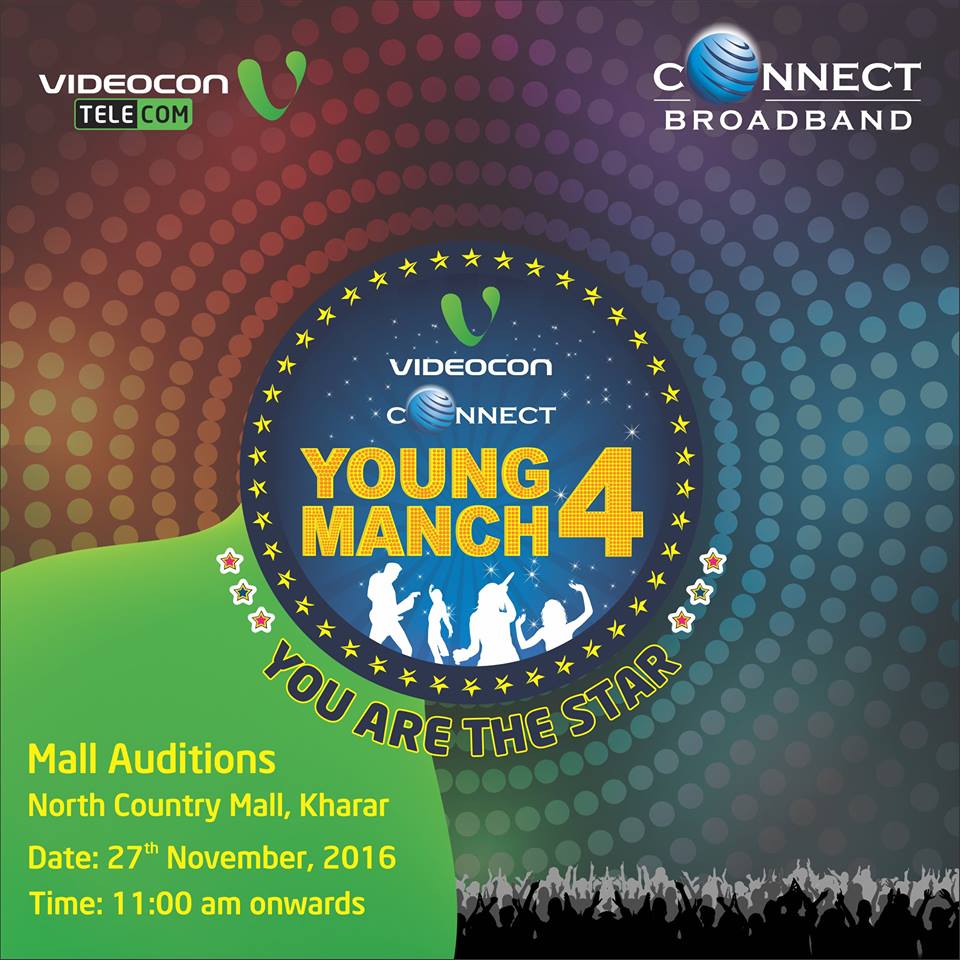 VideoconTelecom's tweet image. It's your chance to be a star. Join us for Videocon Connect #YoungManch4 auditions.To register online click bit.ly/VCYM4