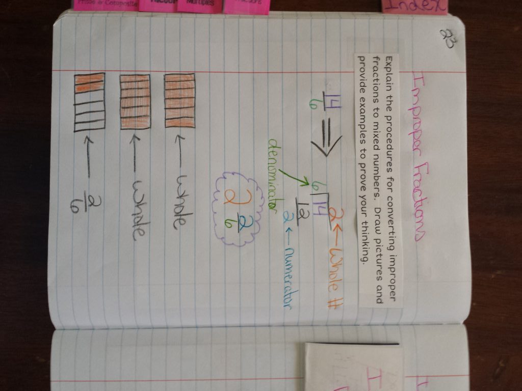 MathNtheMiddle's tweet photo. Improper Fractions and Mixed Numbers https://t.co/PidS3ITN7o https://t.co/cTYrd8r60N