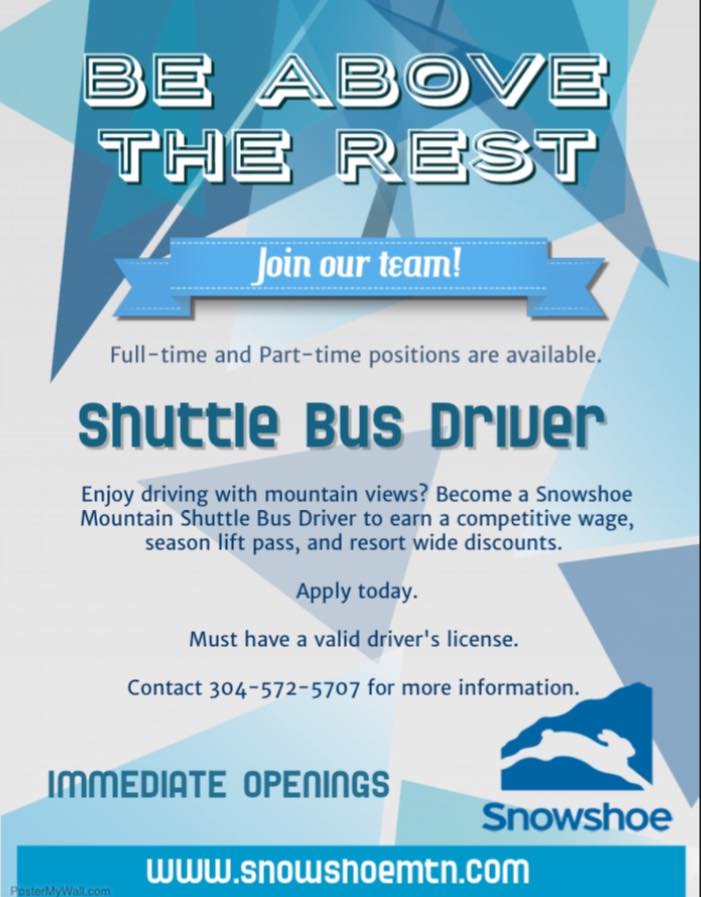 JobsAtSnowshoe's tweet photo. #WorkPlayGetPaid https://t.co/pVDIgzkoEM
