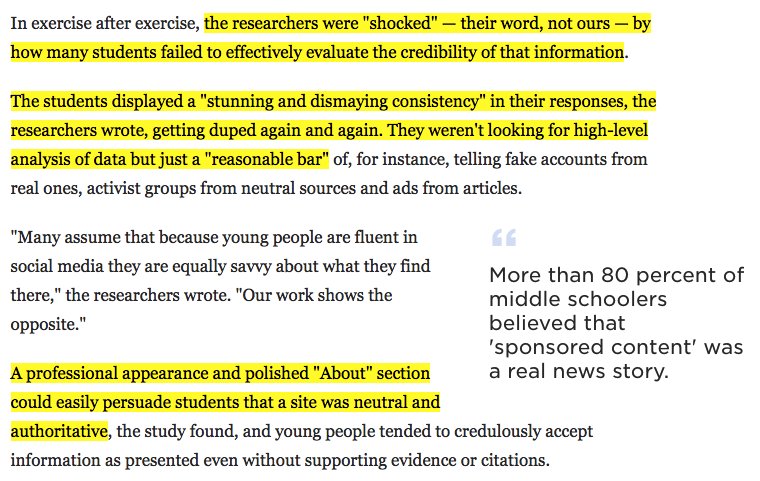 Can You Tell Fake News From Real? Study Finds Students Have 'Dismaying'  Inability : The Two-Way : NPR