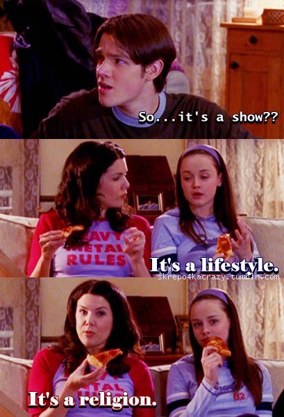 Hildelorier's tweet photo. @thuisbezorgd en Chinees, en taco's, en hotdogs en Grieks...#gilmoregirls extreme. Als @onlinepuntnl het internet op tijd gefixed heeft... https://t.co/KsclExk5jn