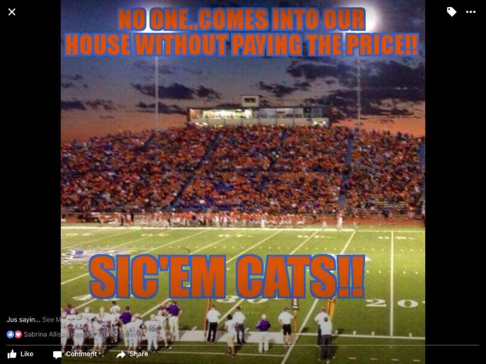 pattiejgriffin's tweet photo. The day is here! The time is nearing! Countdown to @AngryOrangeCats #centralcats https://t.co/qw209lkEQN