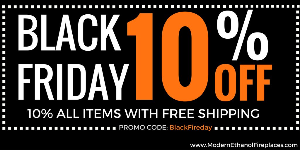 Been considering buying a ventless fireplace? Now's a pretty good time do it... :) #BlackFriday #Sale #DIYHome #DIYDecor #InteriorDesign