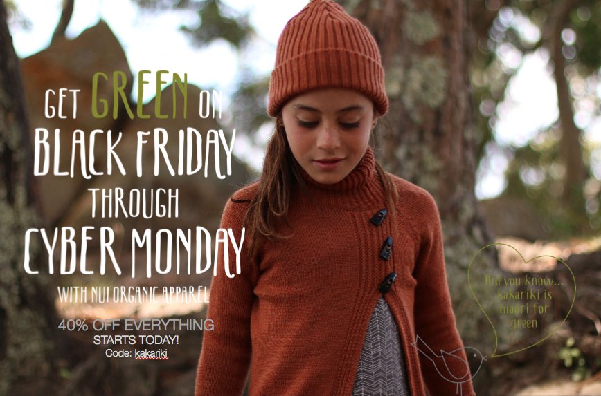 nuiorganics's tweet photo. Shop. Save. Share. Simple! #fourdaysonly #giantsale #blackfriday #cybermonday #nuiorganics #organickidsclothing #sustainablefashion https://t.co/PrI1amDGd9